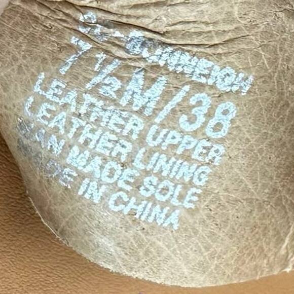 Corso Como Bonneigh Wedge Sandal Smokey Ash Tan Women's Size 7.5 M EUC - Picture 8 of 9